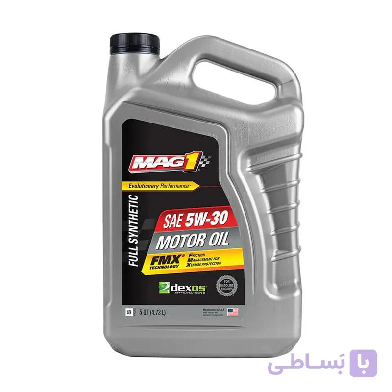 روغن موتور 5W-30 مدل Full Synthetic برند مگ1 – MAG 1 ( آمریکا ) — تصویر 1