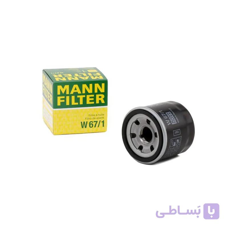 فیلتر روغن نیسان ایکس تریل برند مان MANN ( اصلی ) — تصویر 1