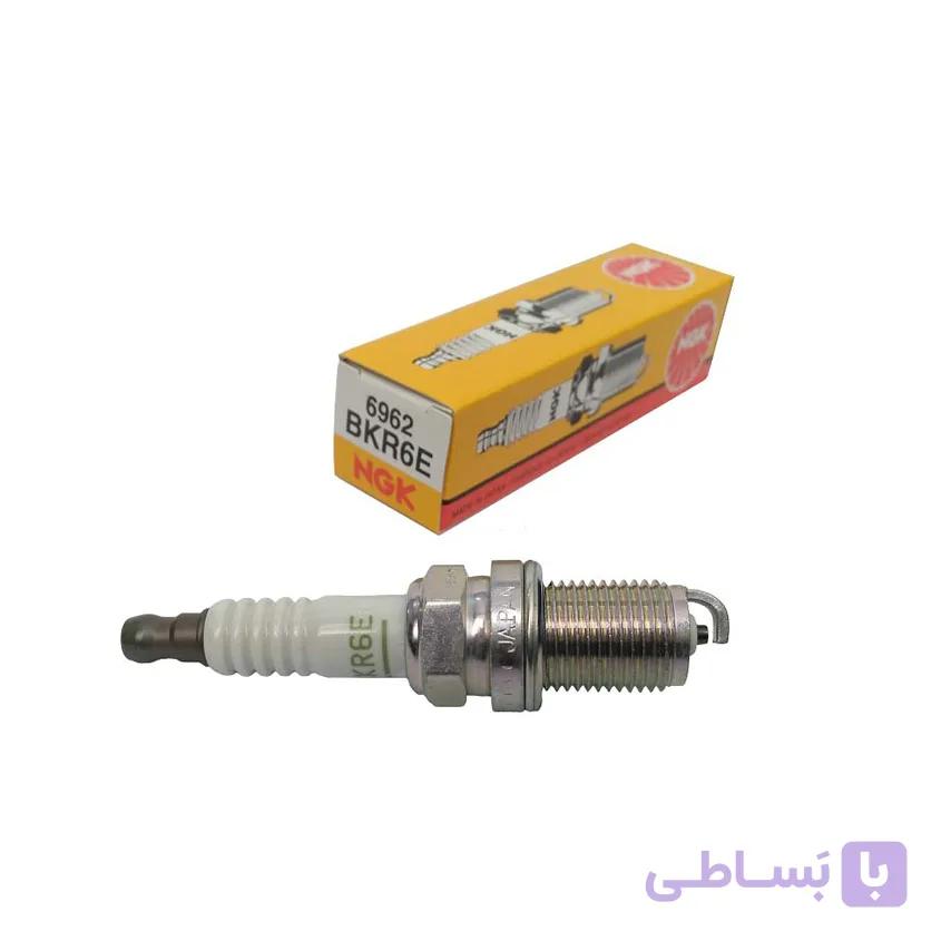 شمع خودرو انجیکا NGK مدل BKR6E 6962 نیکل ساده (اصلی) — تصویر 1