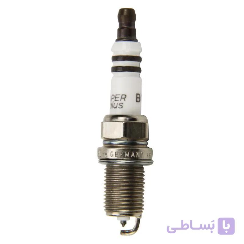 شمع خودرو بوش مدل +FR7KPP33U دوبل پلاتین آلمان (اصلی) — تصویر 1