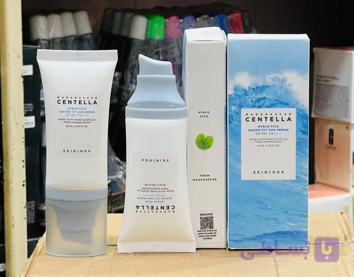 ضد آفتاب سرمی سنتلا هیالو سیکا SPF50+ PA++++ دو خط کیفیت عالی حجم 50 میل — تصویر 1