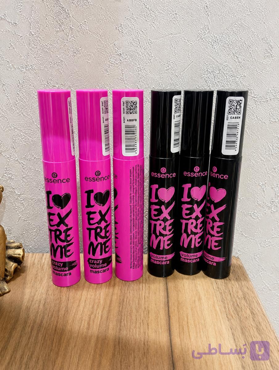 ریمل (اسن°°°°°)حجم دهنده و بلند کننده مدل I Love Extreme Crazy Volume — تصویر 1