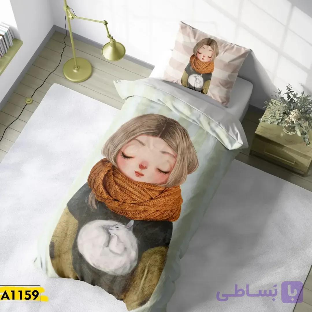 روتختی تک نفره دخترانه ۶تیکه