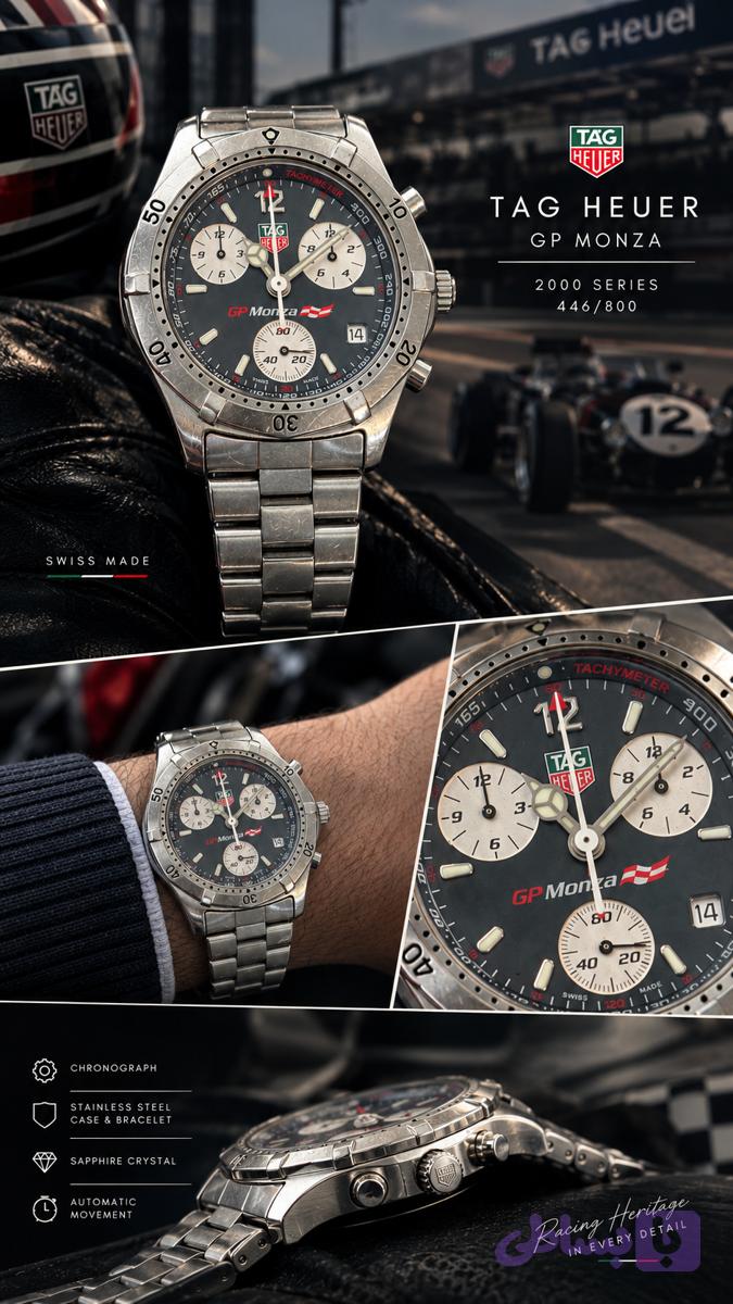 TAG HEUER GP MONZA LIMITED EDITION — تصویر 1