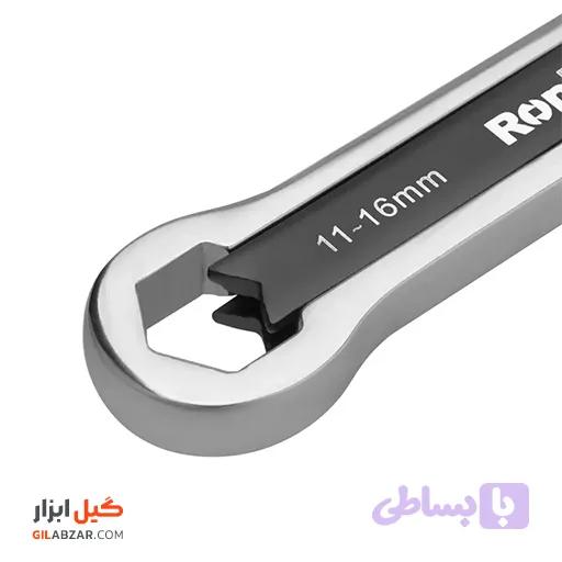 آچار همه کاره سایز 5 تا 16 میلی متر رونیکس مدل RH-2450 — تصویر 1