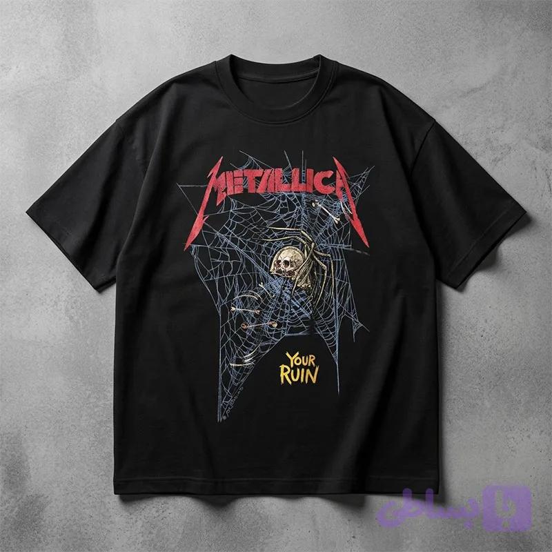 تیشرت Web of Ruin – METALLICA — تصویر 1
