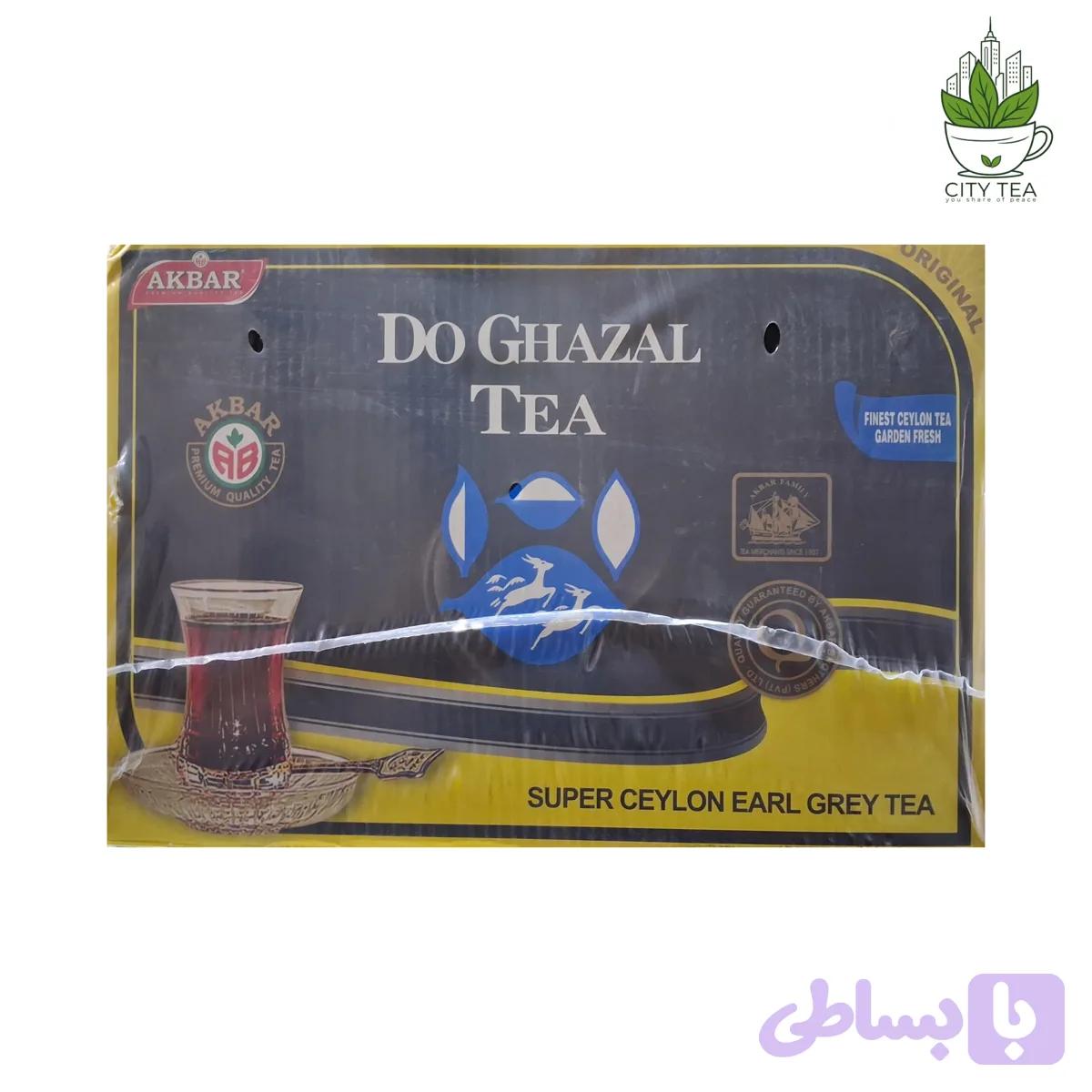 کارتن ۲۴ عددی چای سیاه شکسته سیلان ارل گری 500 گرمی-دوغزال