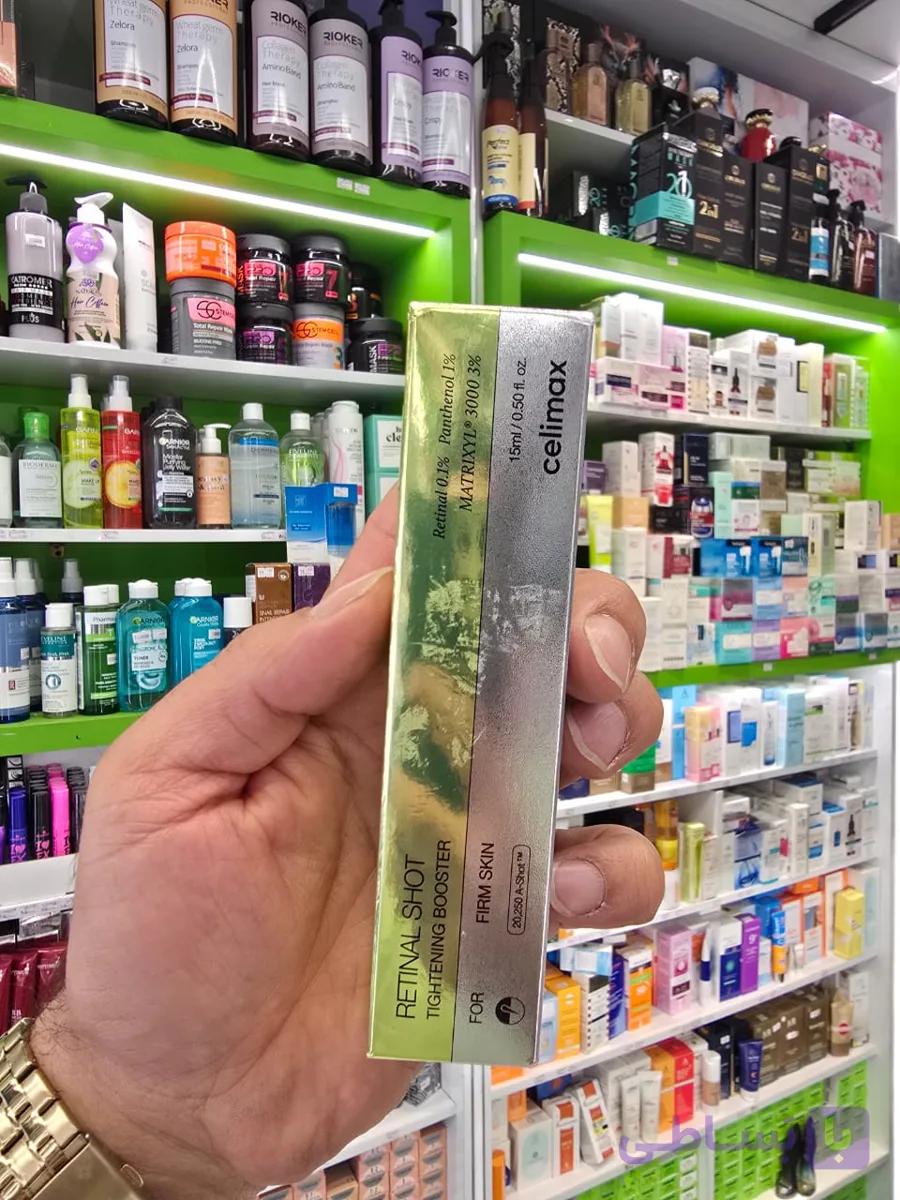 سرم/بوستر جوانساز و سفت کننده سلیمکس مدل The Vita-A Retinal Shot | رتینال 0.1% و Matrixyl 3000 حجم 15 میل