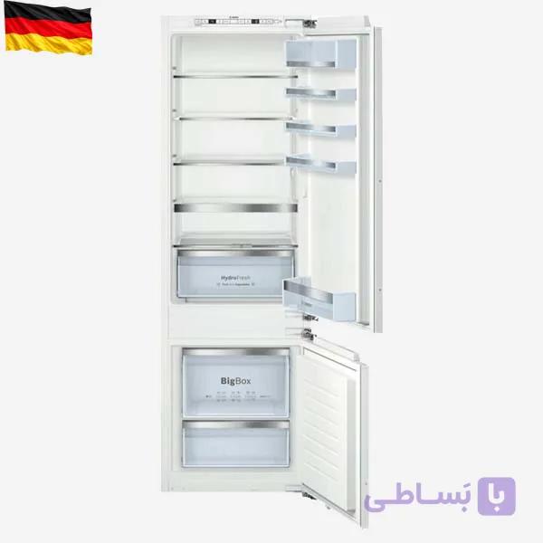 یخچال فریزر توکار بوش مدل KIS87AF30N (ساخت آلمان) — تصویر 1
