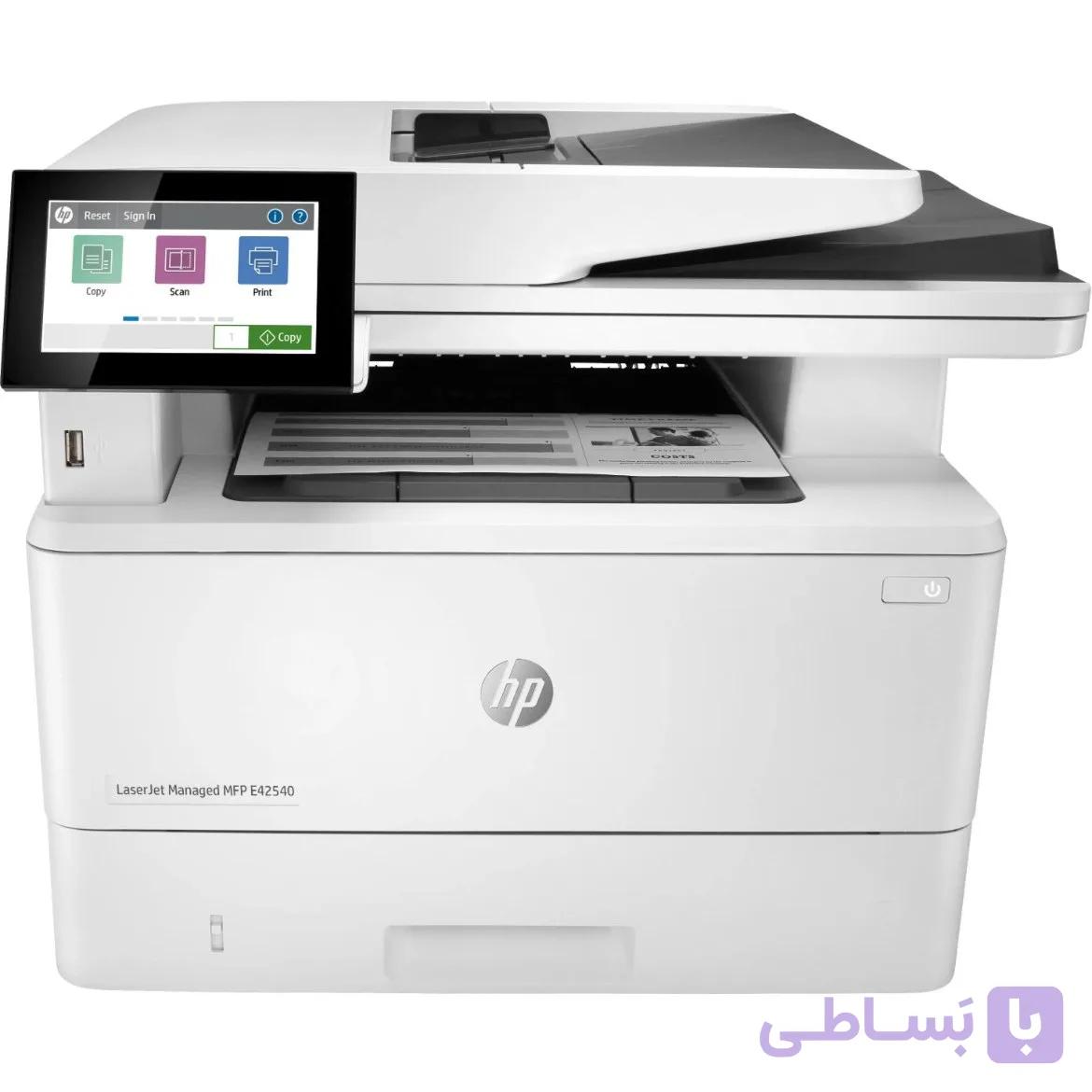 پرینتر استوک لیزری چند کاره اچ پی HP LaserJet Managed MFP E42540 — تصویر 1