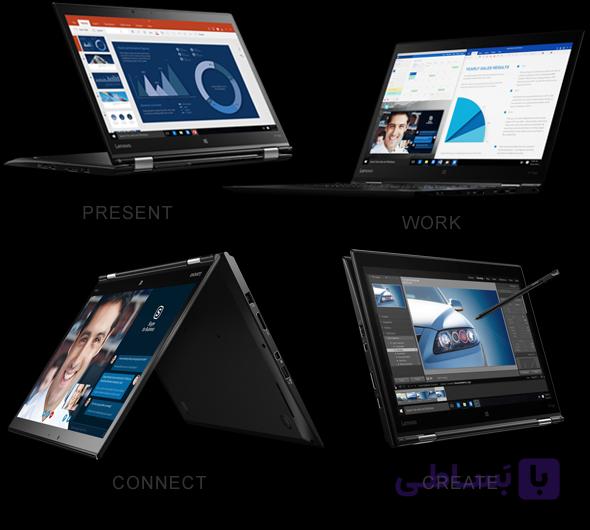 لپ تاپ لمسی دارای قلم استوک لنوو LENOVO CARBON X1 YOGA|I5-8265|16G RAM|256GB SSD — تصویر 1