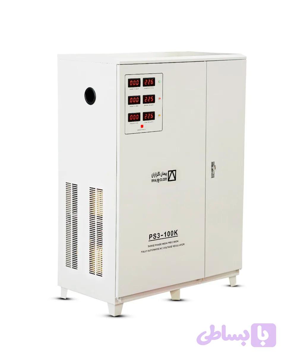 استابلایزر آلجا سه فاز مدل SBW ظرفیت 100KVA — تصویر 1