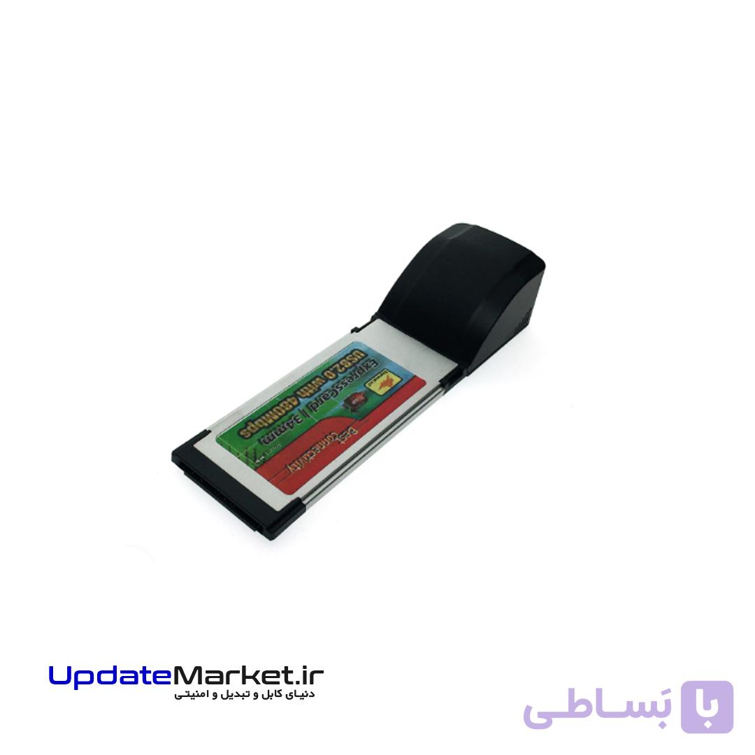 کنترلر دو پورت اکسپرس/34 میلی‌متری به USB 2.0 ، مدل XN114-2-B1 — تصویر 1