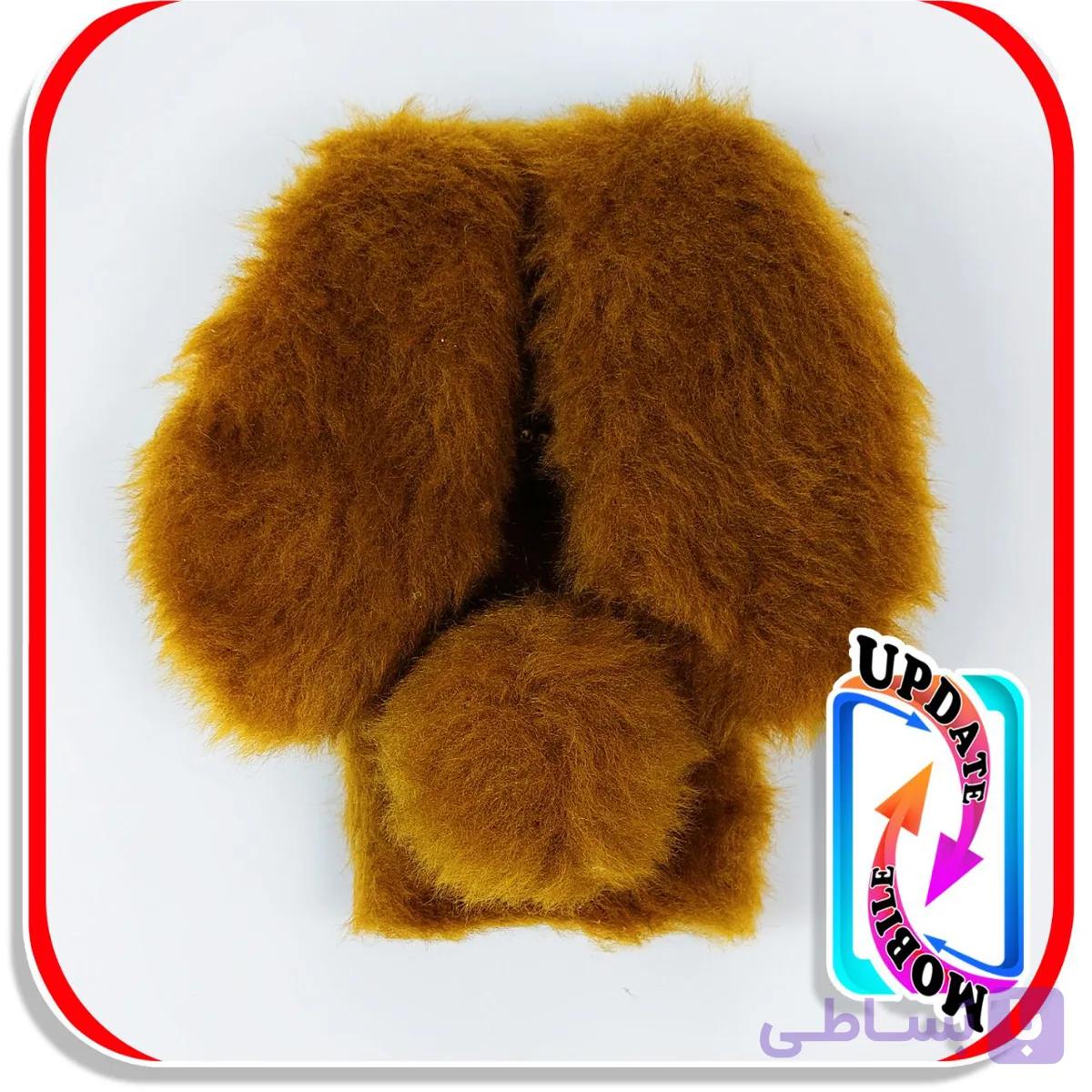 قاب خزدار خرگوشی پشمالو عروسکی مناسب برای گوشی شیاومی A2PLUS
