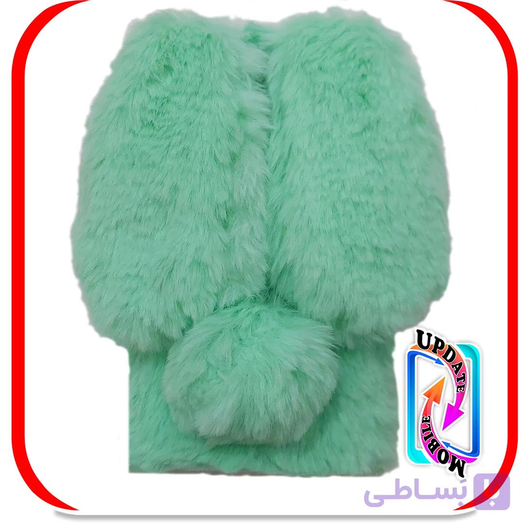 قاب خزدارخرگوشی پشمالو طرح عروسکی مناسب برای گوشی سامسونگ A32 (4g)