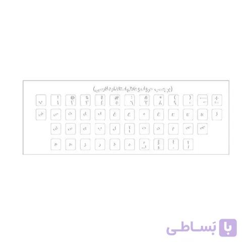 لیبل کیبورد شفاف