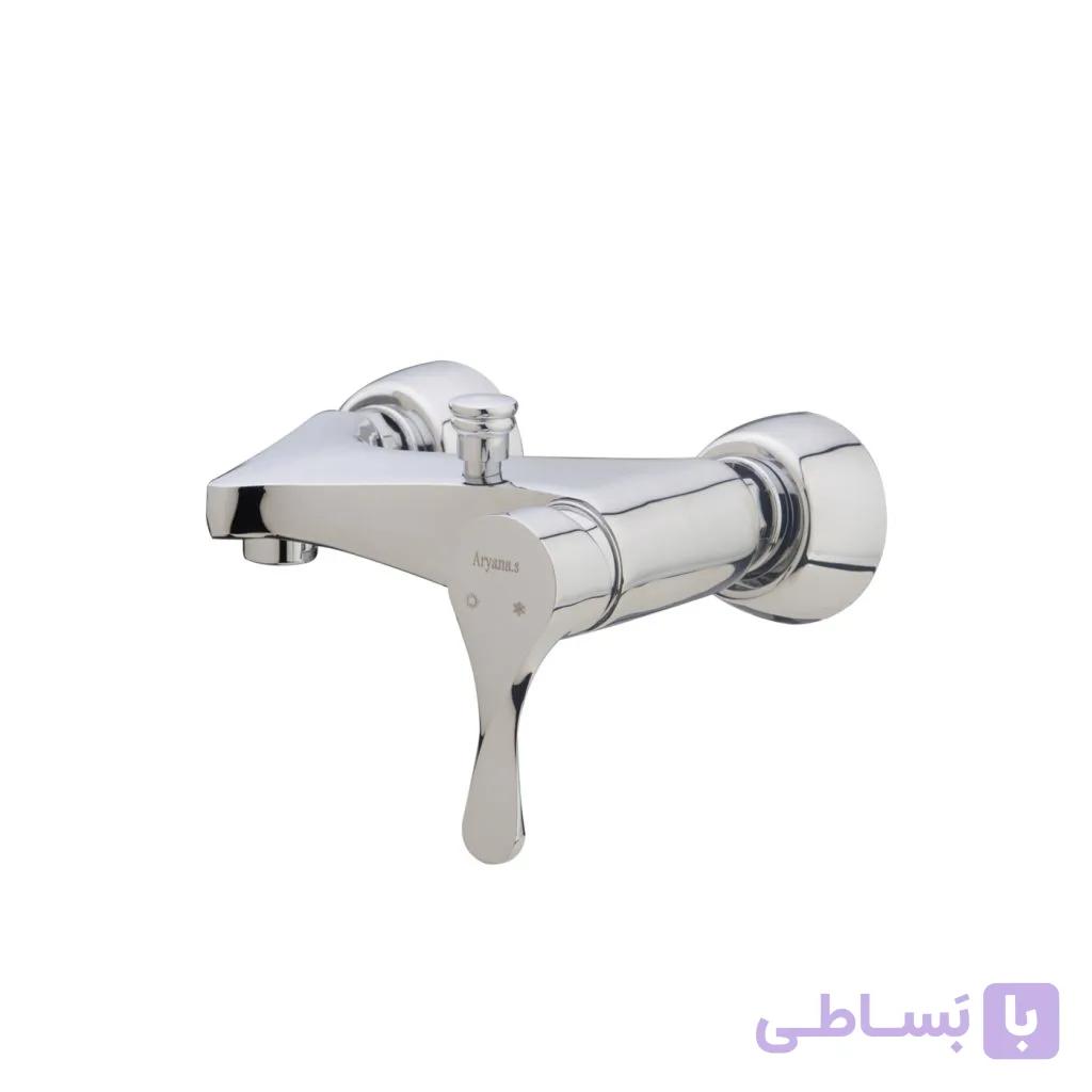 شیر حمام آریانا مدل کارن کروم