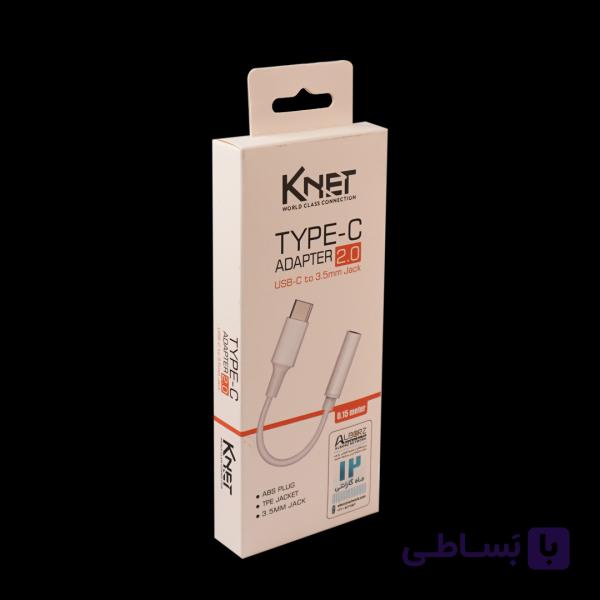 تبدیل Type C به جک 3.5 میلی متر کی نت K-C601 — تصویر 1