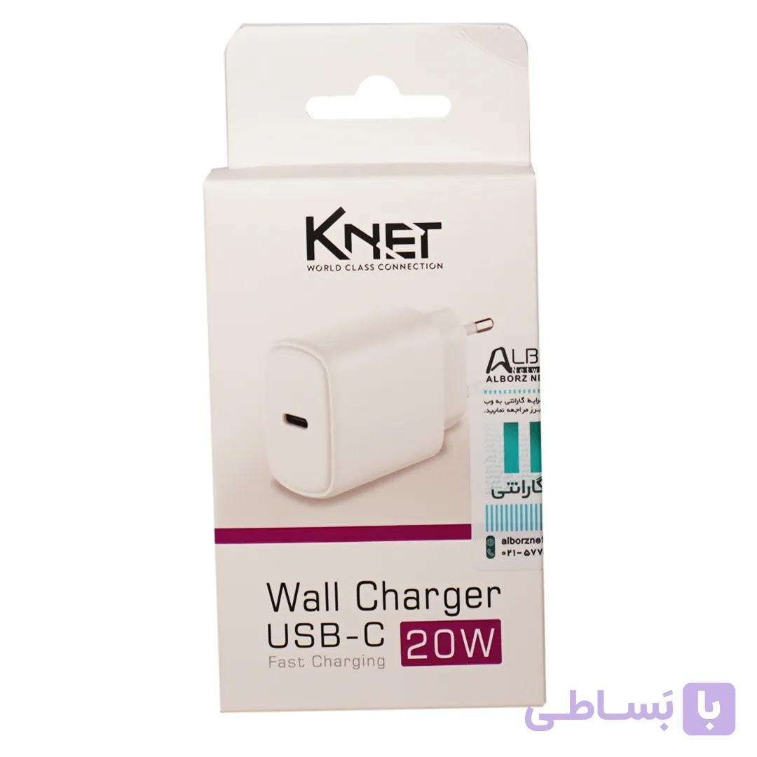 شارژر موبایل و تبلت 20 وات کی نت K-F20 — تصویر 1