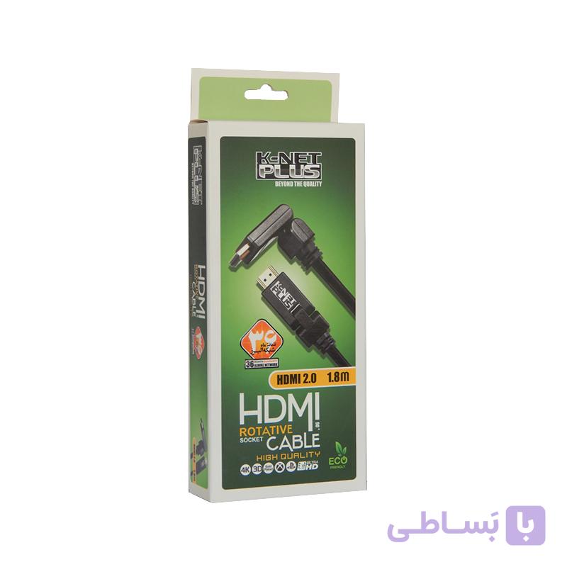 کابل HDMI کی نت پلاس 1.8 متری KP-A112 — تصویر 1