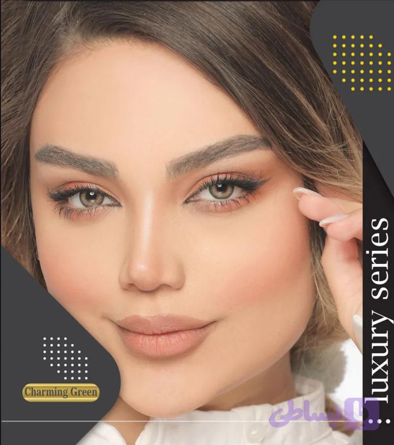 لنز رنگی آیس کالر سری luxury