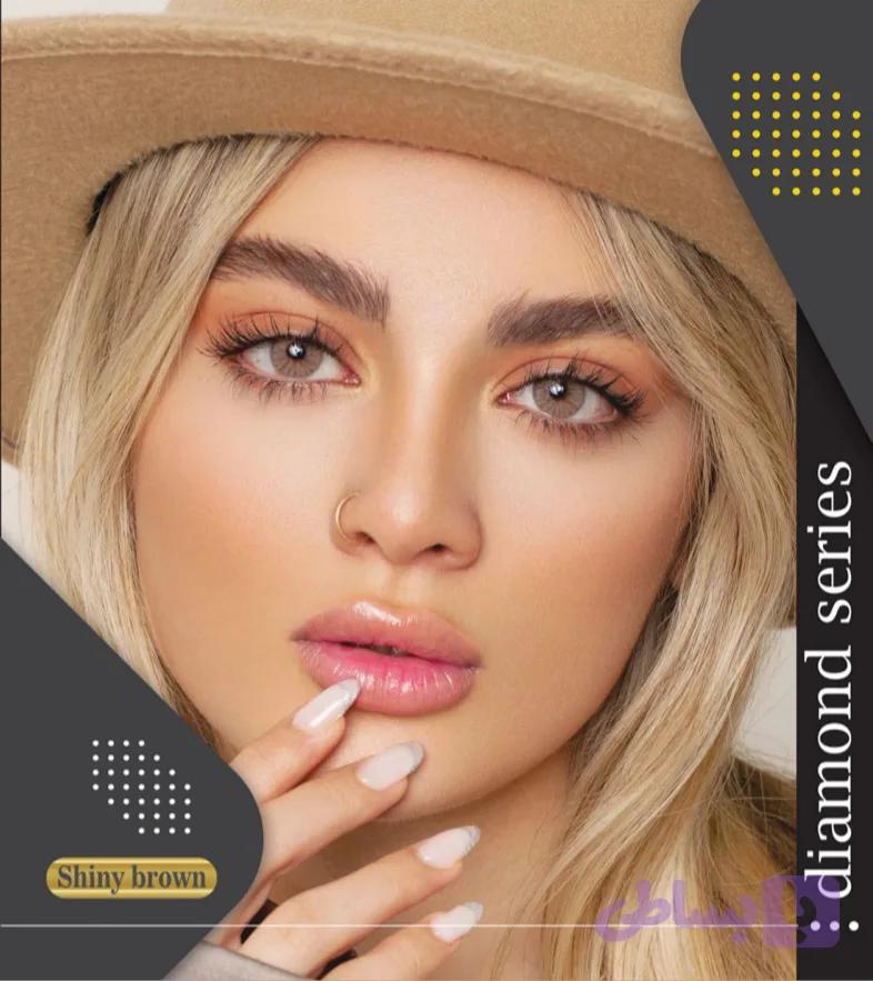 لنز رنگی آیس کالر سری Diamond