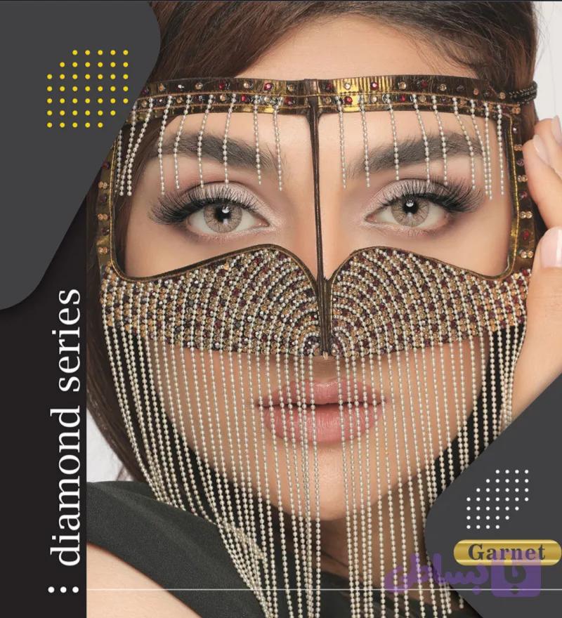 لنز رنگی آیس کالر سری Diamond