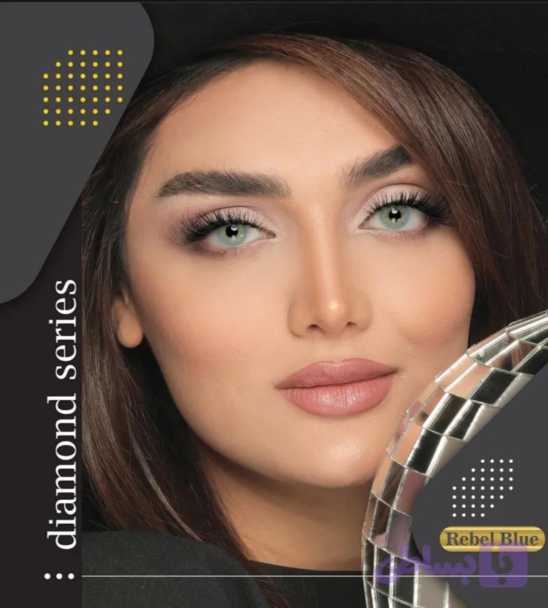 لنز رنگی آیس کالر سری Diamond
