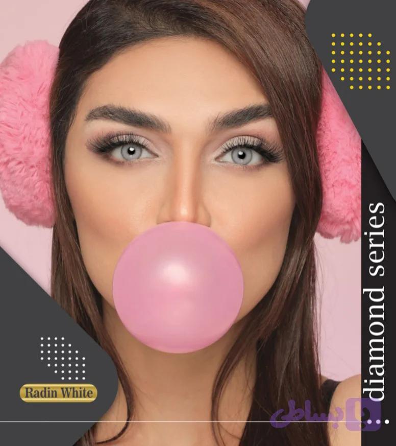 لنز رنگی آیس کالر مدل Diamond