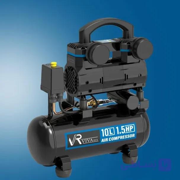 کمپرسور پمپ باد 10لیتری سایلنت 1.5اسب ویوارکس مدل VR1015-ss — تصویر 1