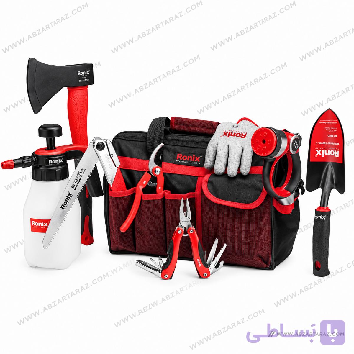 کیت ابزار همراه با متعلقات 9عددی رونیکس مدل RS-3005