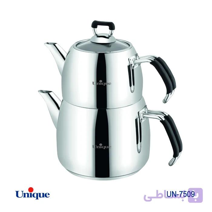 کتری قوری 2/50 لیتر دسته سیلیکون یونیک UN-7509 — تصویر 1