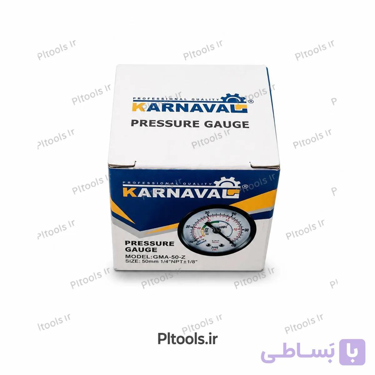درجه باد 10 بار کارناوال | گیج فشار هوای کمپرسور — تصویر 1