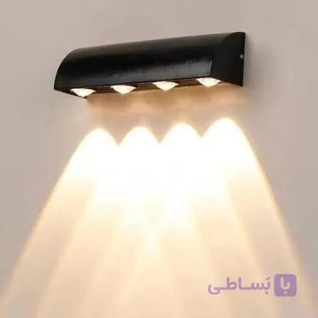 چراغ دکوراتیو ۴وات قطاری تک‌طرفه بدنه المنیوم