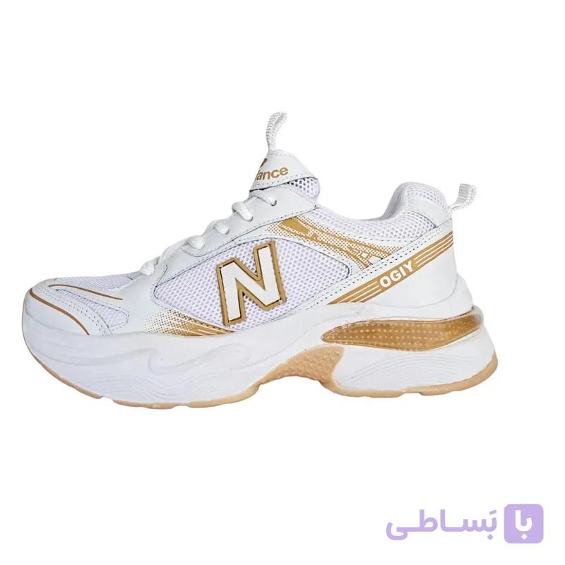 کفش راحتی زنانه مدل 350 با رویه الیاف مصنوعی و زیره پلی اورتان