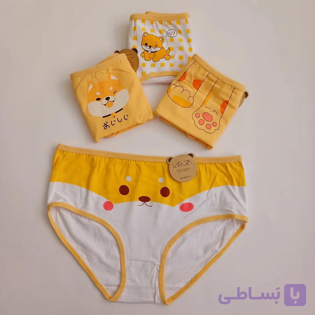 شورت فانتزی دخترانه نخپنبه برند لاروزا
