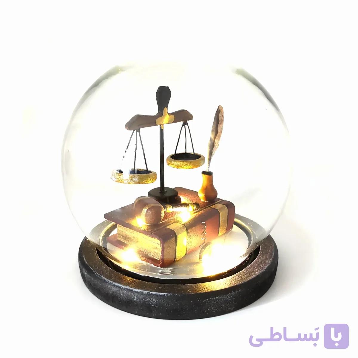 گوی مینیاتوری حقوقی مخصوص وکلا و قضات — تصویر 1