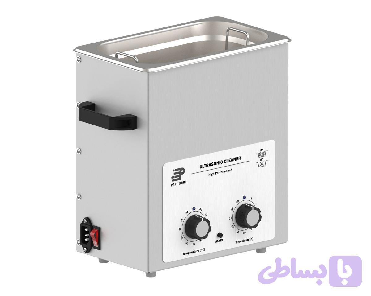 حمام التراسونیک پارت واش مدل 4 لیتری پنل آنالوگ