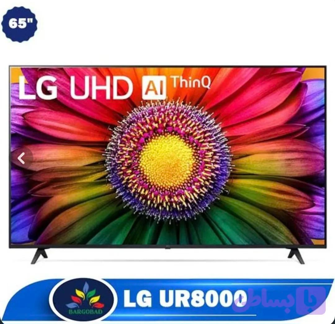 تلویزیون ال جی UR80 سایز 65 اینچ کیفیت تصویر ۴K — تصویر 1