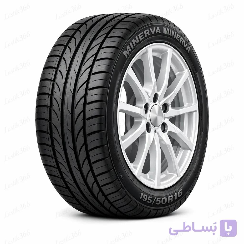 لاستیک خودرو مینروا مدل F209 سایز 195/50R16 (تاریخ تولید 2025) — تصویر 1
