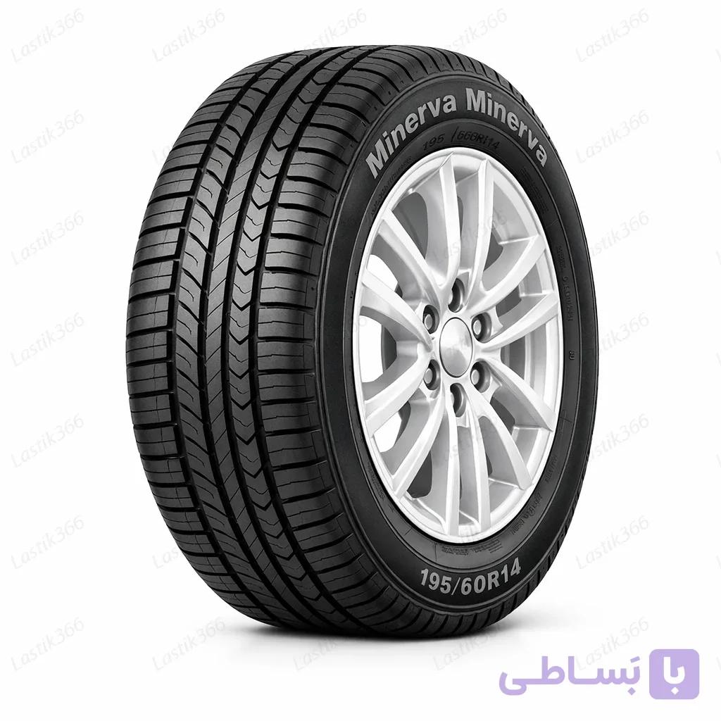 لاستیک خودرو مینروا مدل F109 سایز 195/60R14 (تاریخ تولید 2025) — تصویر 1