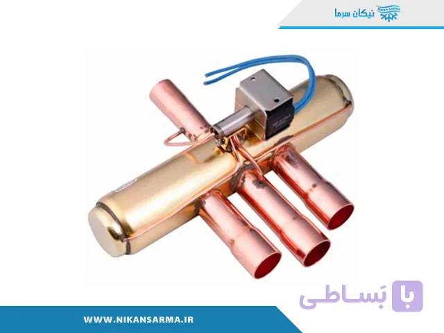 شیر چهار راه برقی 3/8*5/16
