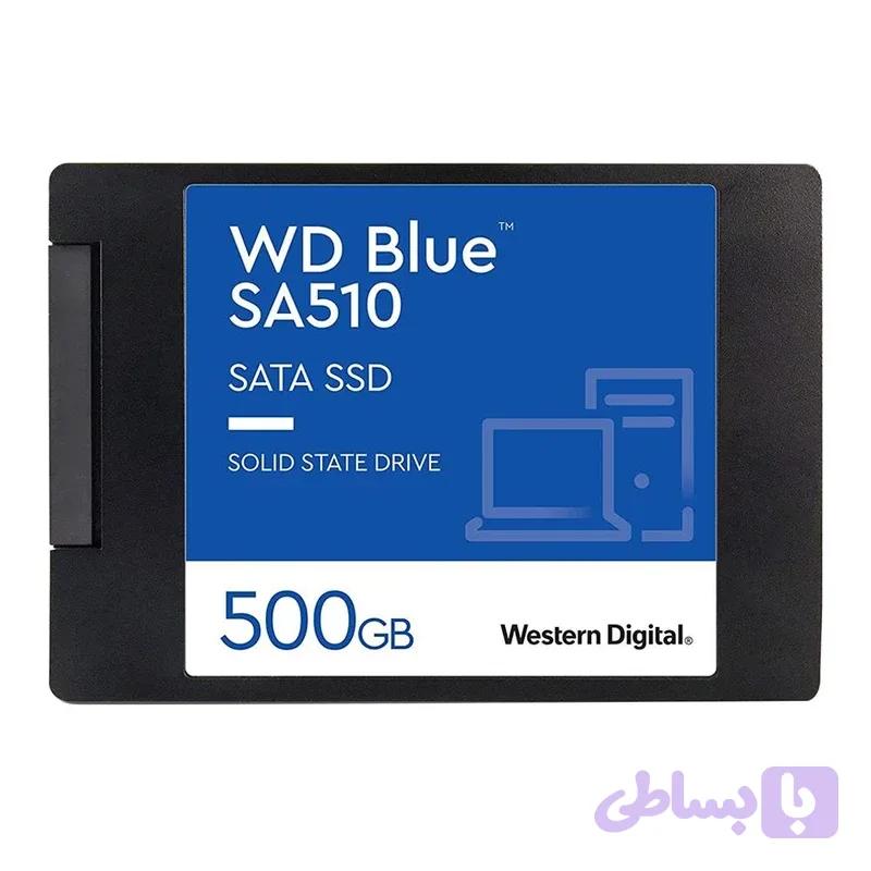 حافظه اس اس دی اینترنال وسترن دیجیتال مدل Blue SA510 ظرفیت 500 گیگابایت - TNE Shop