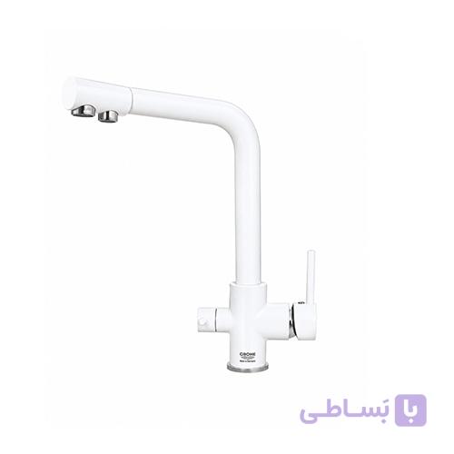 شیر سینک دو منظوره دسته گرد