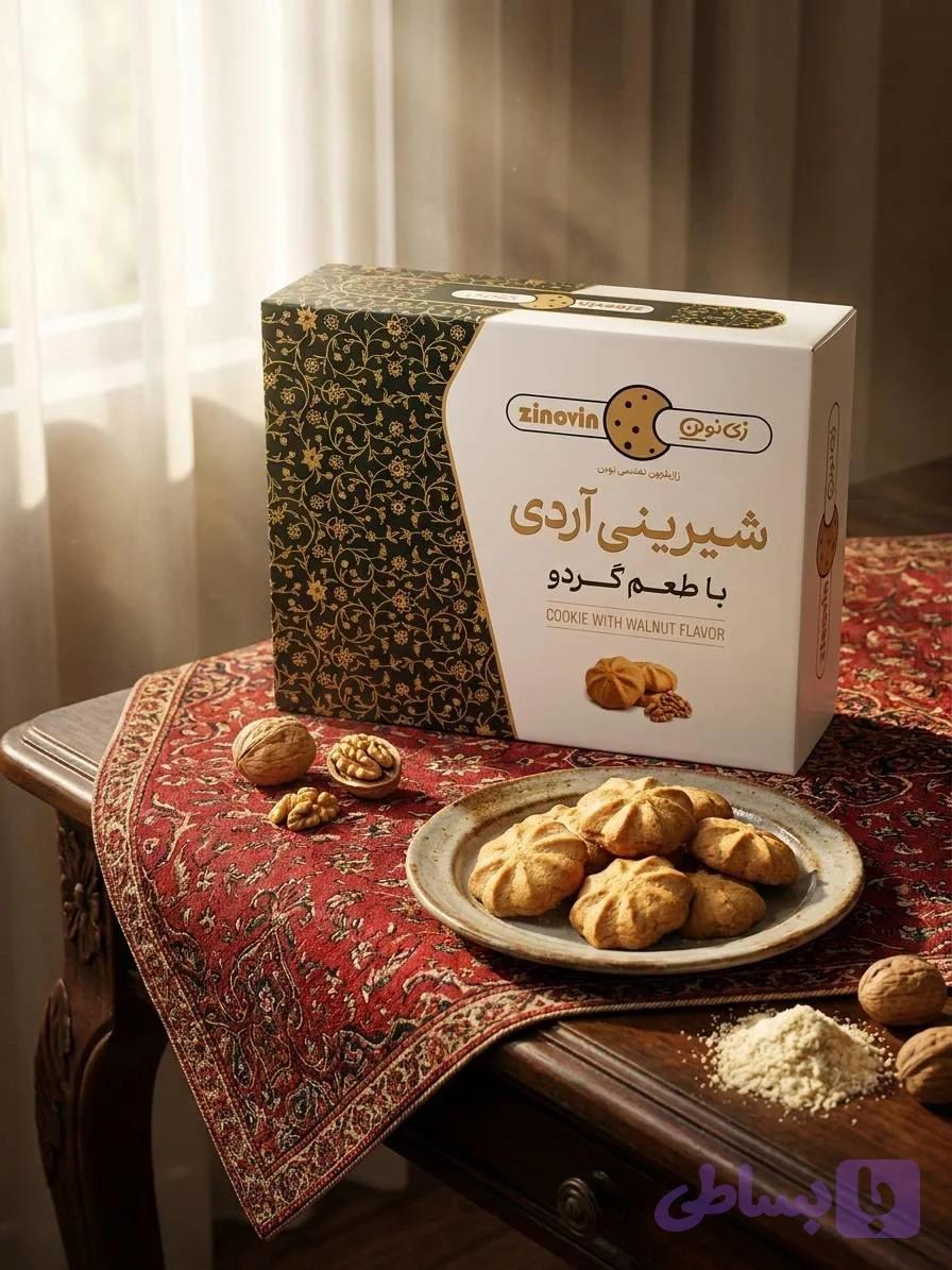 شیرینی گردویی زی نوین ۲/۵ کیلویی