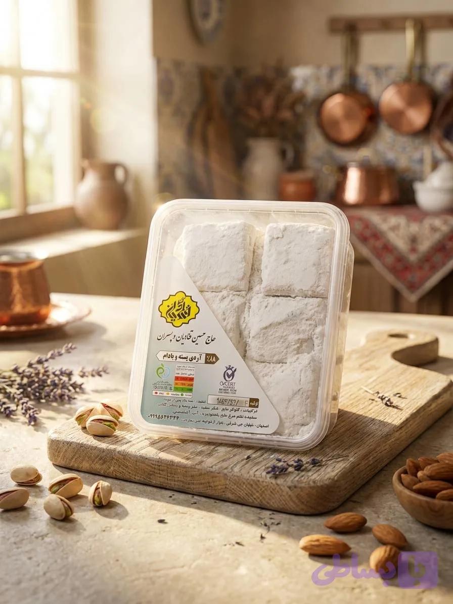گز آردی و پسته و بادام ٪۱۸