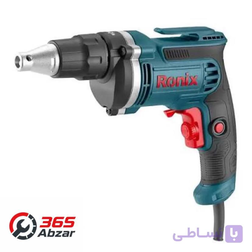 پیچ‌گوشتی کناف رونیکس 2507 | پیچ‌گوشتی برقی 450 وات Ronix 2507 — تصویر 1