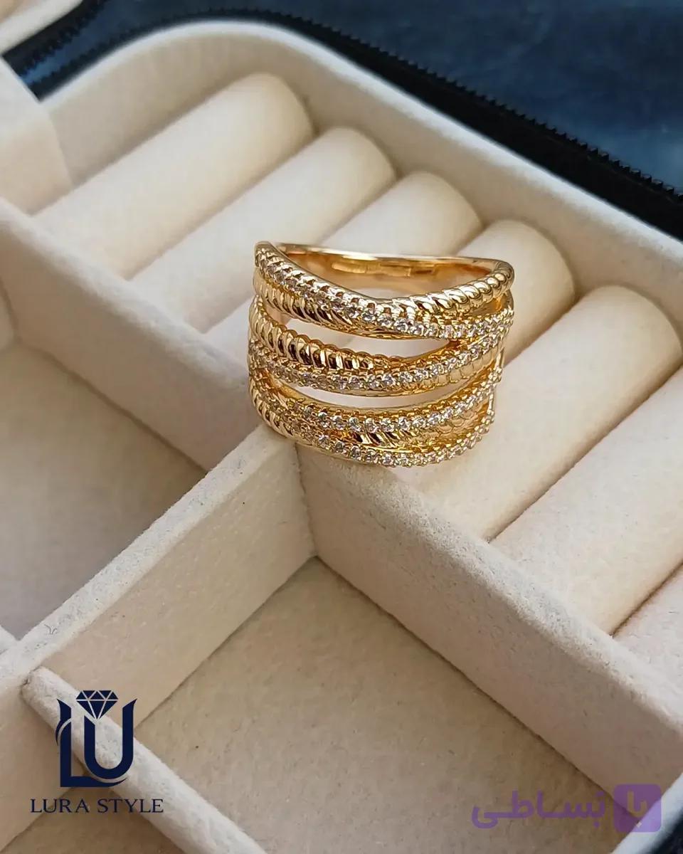 انگشتر مشابه طلا ژوپینگ ۲۰۱۰۳۲ — تصویر 1