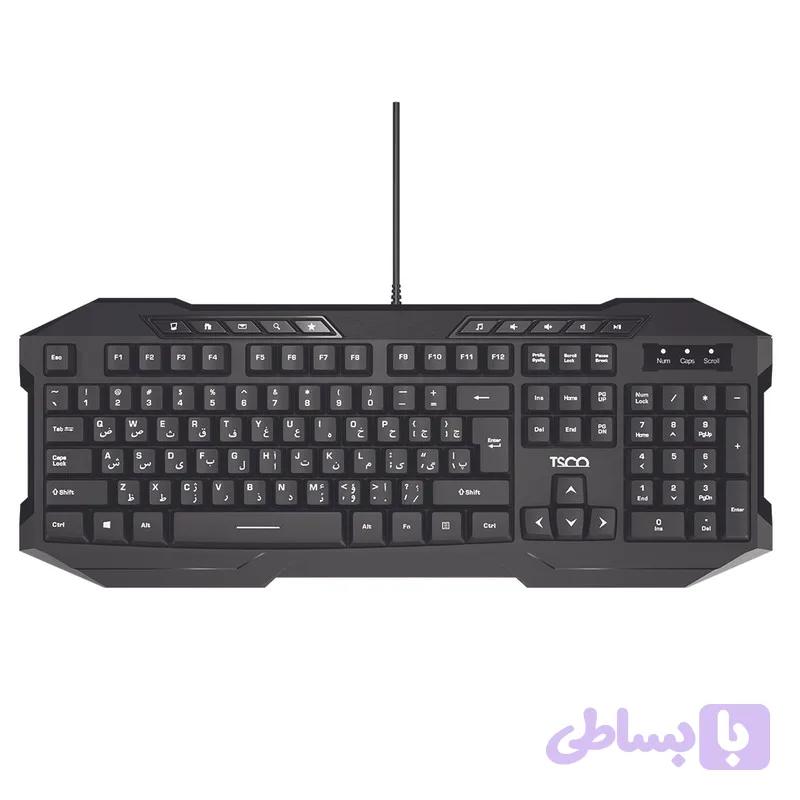 کیبورد با سیم تسکو TSCO مدل TK 8042