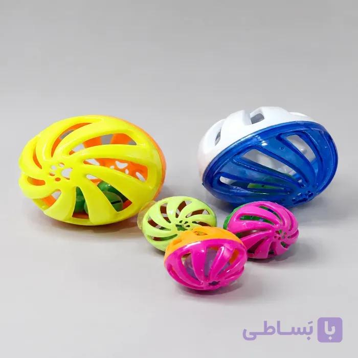 توپ پلاستیکی مدل جغجه ای